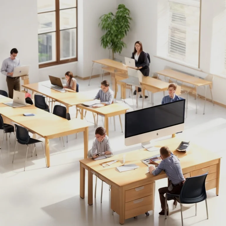 キャリアアップの学習風景